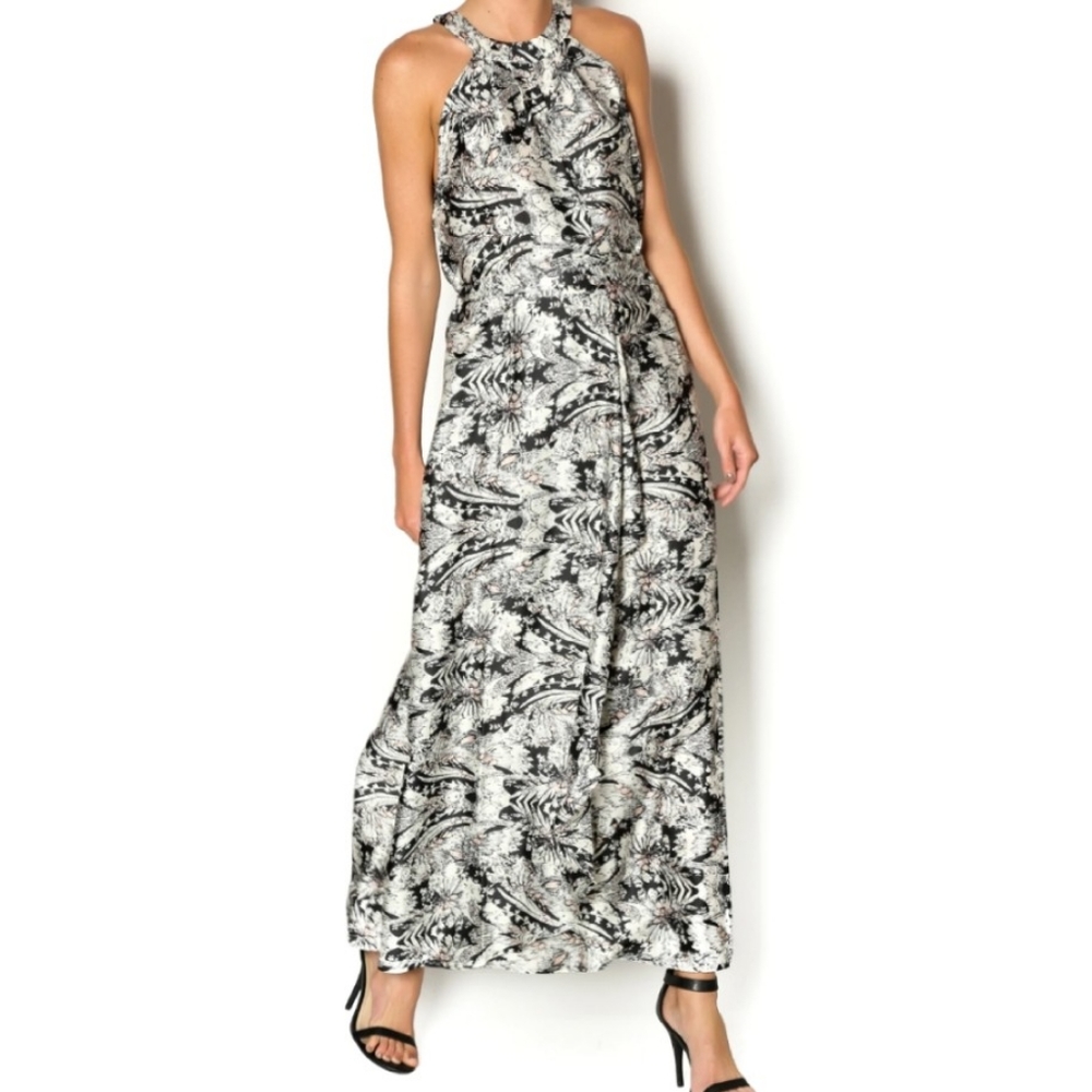 NWT Luxurious silky wrap dress